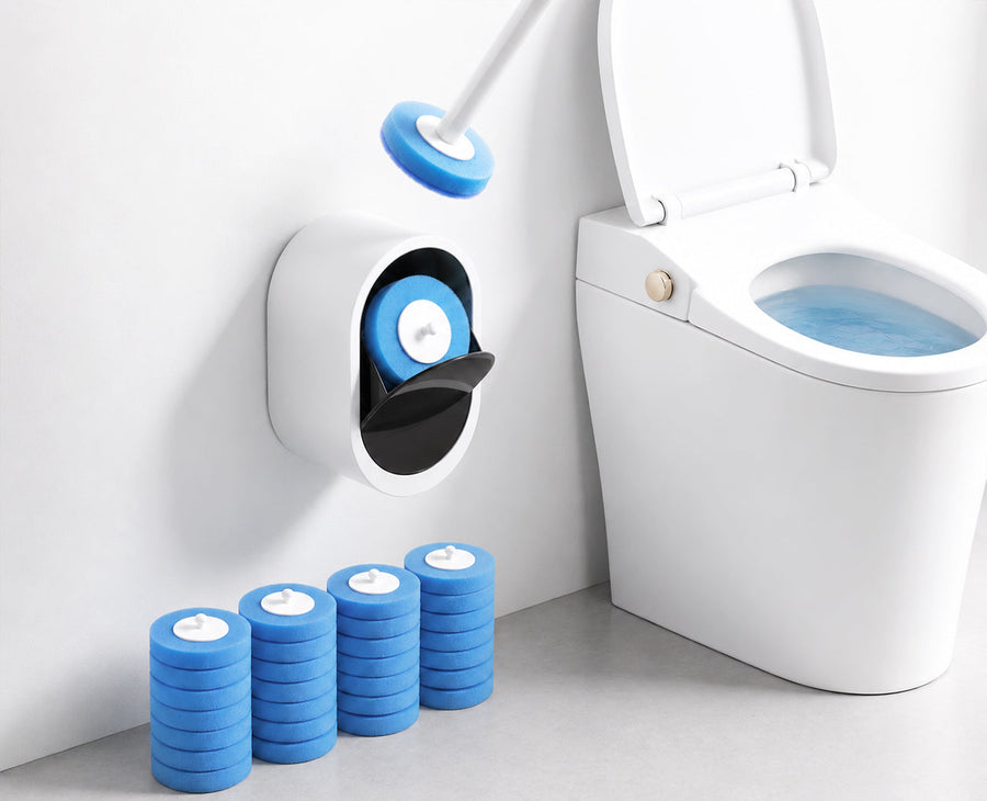 OVENIQO CleanClick toilet cleaning wand system