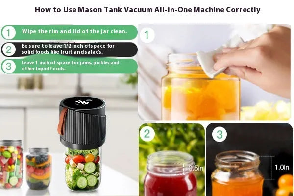 OVENIQO Mason Jar Vacuum Sealer