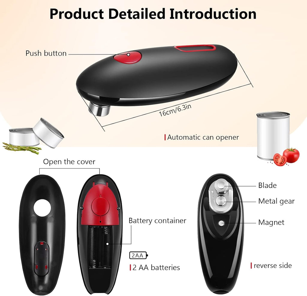 OVENIQO One-Touch Automatic Can Opener